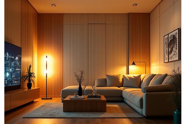 청담동 단독주택의 AI 스마트 조명 시스템