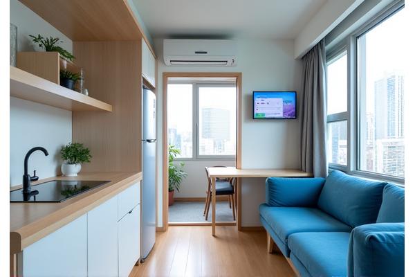 도곡동 오피스텔의 효율적인 스마트 공간 활용