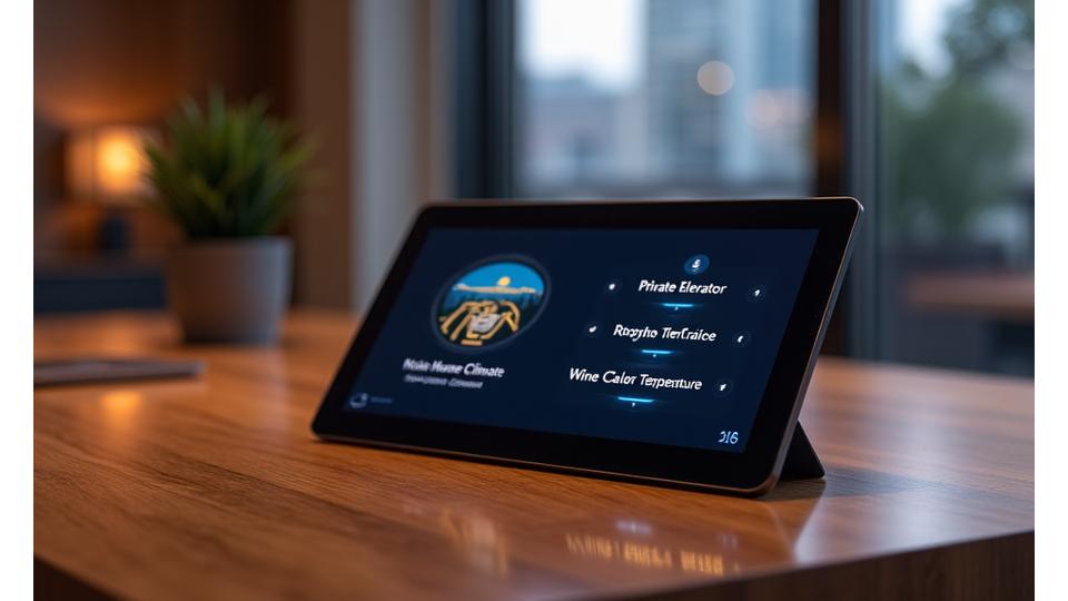 펜트하우스 전용 스마트홈 제어판